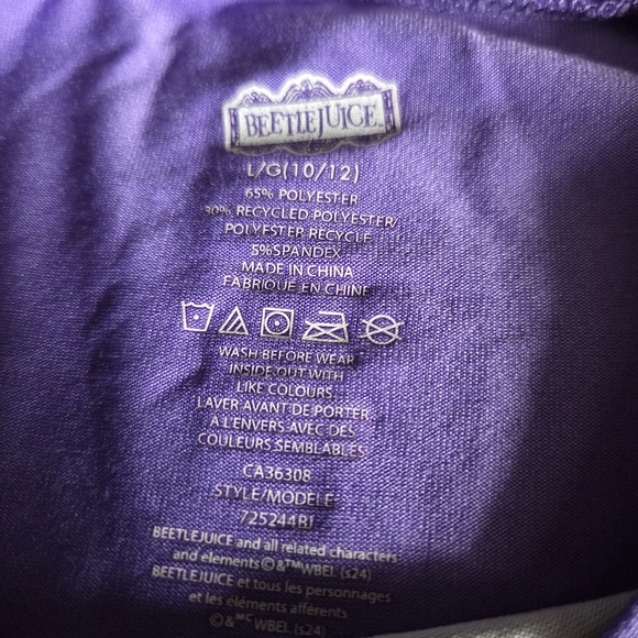 Beetlejuice Graphic Pajama Set - Picture 2 of 2